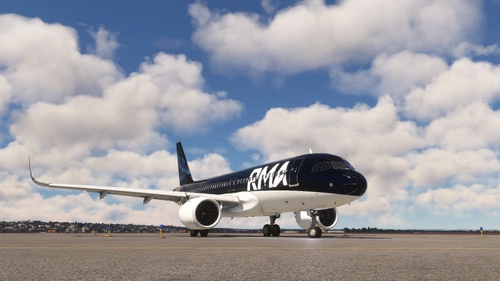 Inibuilds A320 Neo Rocky Mountain 2025 Blue Top