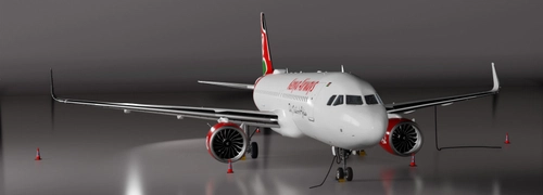 Asobo A320 neo Kenya Airways Livery