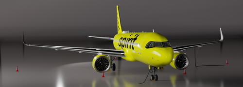 Asobo A320 neo Spirit Livery