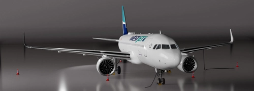 Asobo A320 neo Westjet Livery