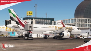 [PACK] Asobo A320neo Emirates 2023 with & without mask thumbnail 3