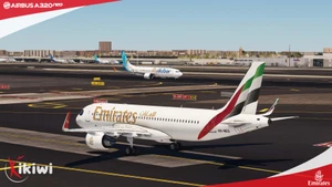 [PACK] Asobo A320neo Emirates 2023 with & without mask thumbnail 10