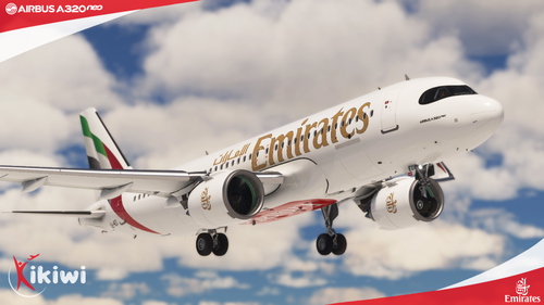 [PACK] Asobo A320neo Emirates 2023 with & without mask