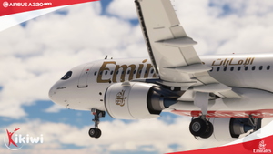 [PACK] Asobo A320neo Emirates 2023 with & without mask thumbnail 12