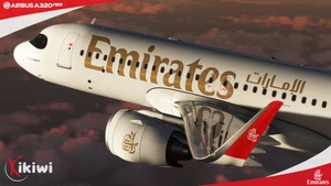[PACK] Asobo A320neo Emirates 2023 with & without mask thumbnail 22