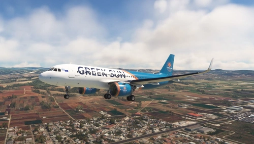 Asobo Airbus A320 NEO GSU (Greek Sun)