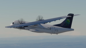 Asobo ATR 72-600 airHaifa Fleet | Cabin | 4K thumbnail 5
