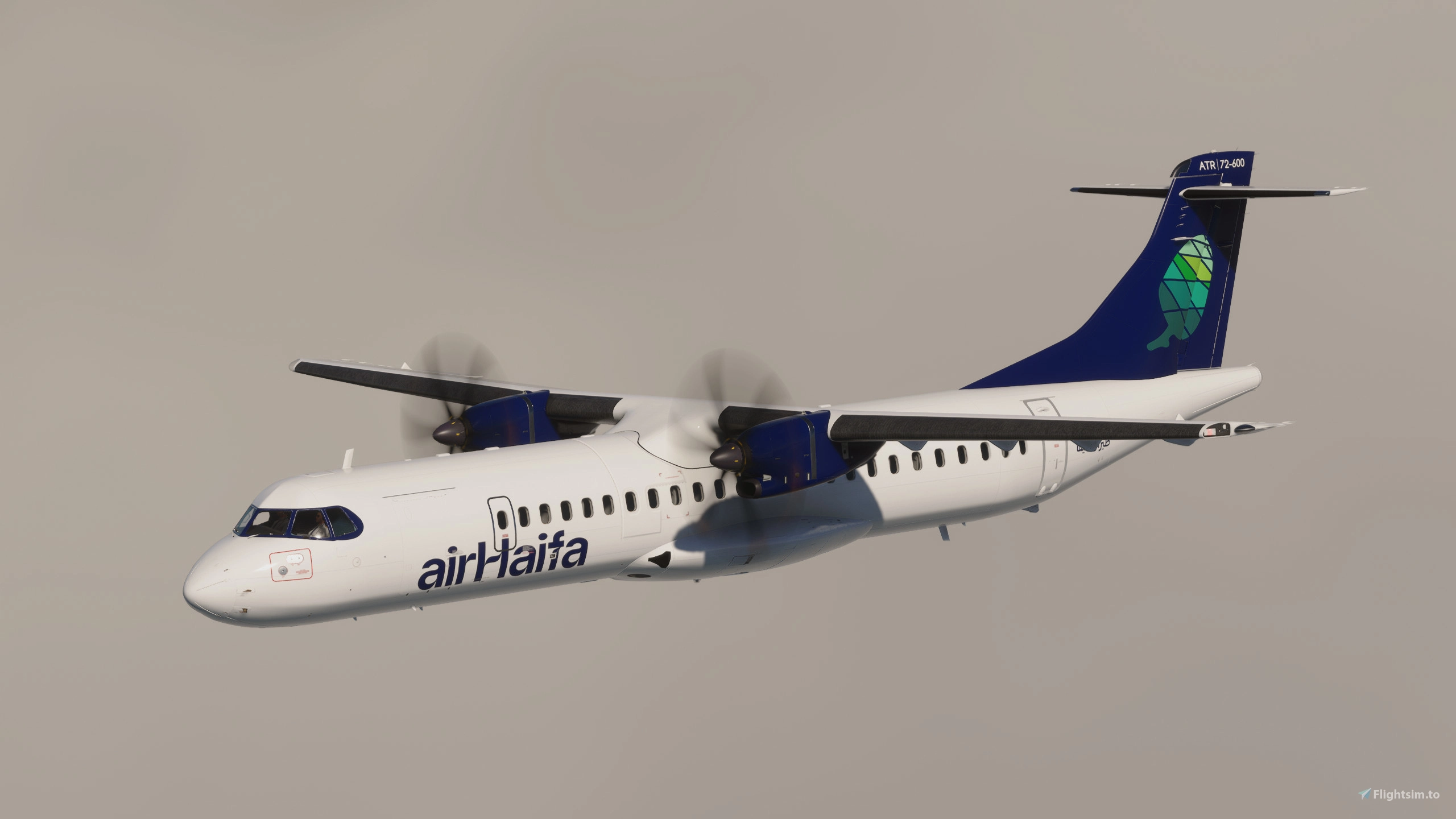 Asobo ATR 72-600 Fiji Link | Cabin Textures | 4K - Aircraft
