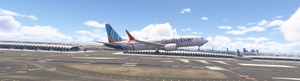 Asobo B737 MAX 8 | Flydubai A6-FKA | MSFS 2024 thumbnail 1