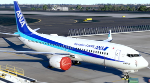 [Asobo B737 MAX 8] All Nippon Airways JA030A thumbnail 2