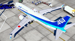[Asobo B737 MAX 8] All Nippon Airways JA030A thumbnail 3