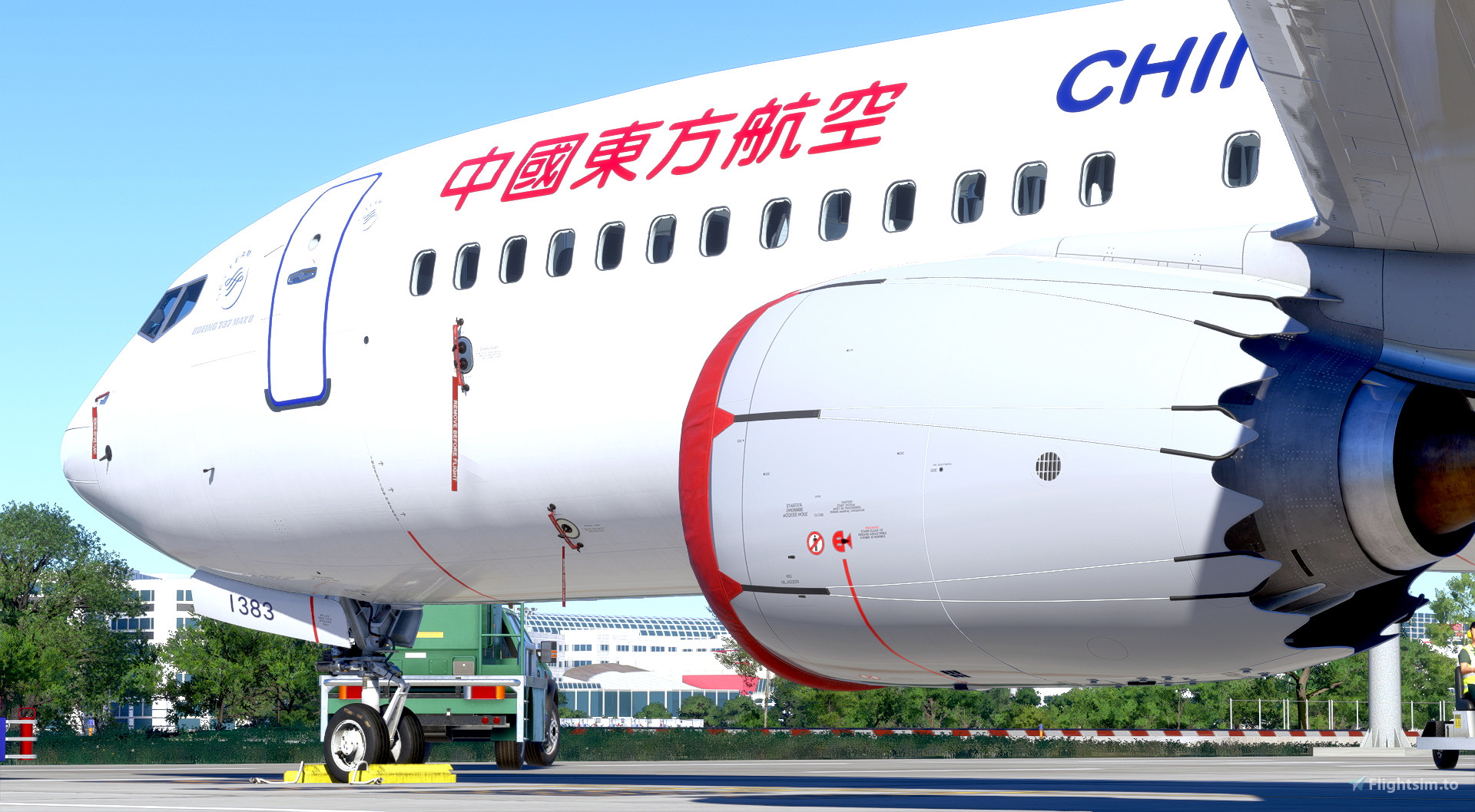 Asobo B737 MAX 8] China Eastern B-1383 のために Microsoft