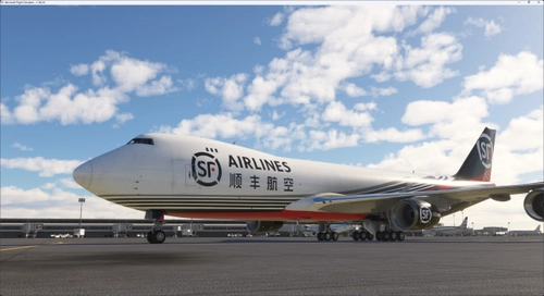 Asobo-B747-8F ShunFeng B-2422