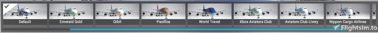 Asobo Boeing 747-8 Thumbnail Preset pentru Microsoft Flight Simulator ...