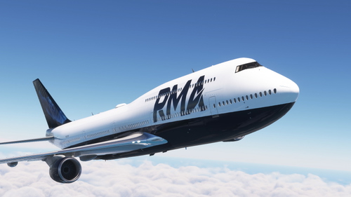 Asobo Boeing 747-8i - Rocky Mountain 2025 White Top