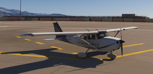 Asobo Cessna C172SP Olympic SX-AZE (Fictional)