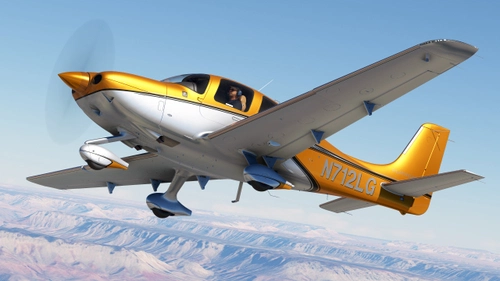 Asobo Cirrus SR22T G6 - N712LG Platinum Edition with Custom Interior