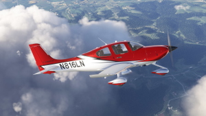 Asobo Cirrus SR22T G6 - N816LN Carbon Edition with Custom Interior thumbnail 2