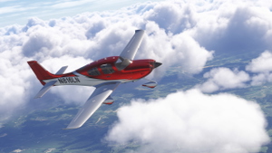Asobo Cirrus SR22T G6 - N816LN Carbon Edition with Custom Interior thumbnail 4