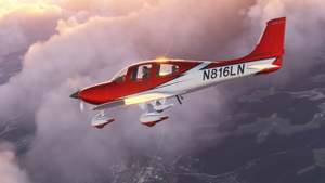 Asobo Cirrus SR22T G6 - N816LN Carbon Edition with Custom Interior thumbnail 9