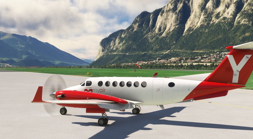Asobo King Air 350 MyAir Livery
