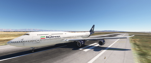 Asobo Studio and Salty Simulations 747-8i Sky Airways