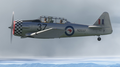 Asobo T-6 Texan : RNZAF Harvard NZ1037 : MSFS 2024
