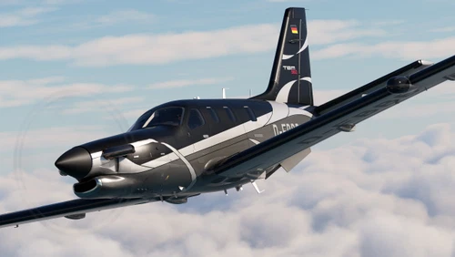Asobo TBM 930 D-FBBB (Dynamic Registration)