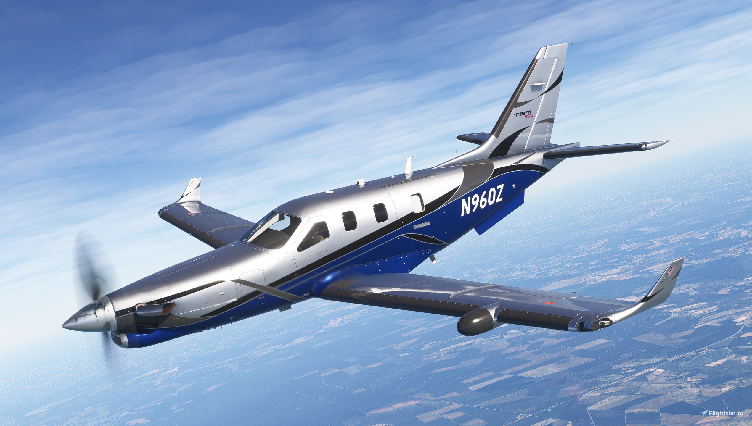 Asobo TBM 930 N960Z (Dynamic Registration) - Image 1