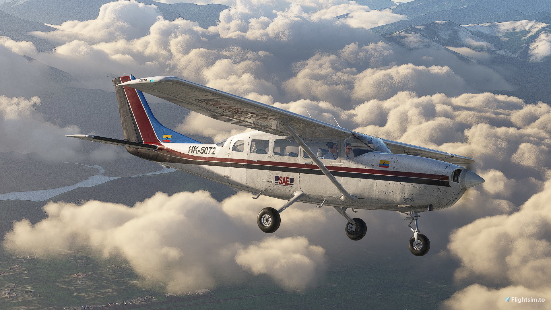 [Asobo/Carenado] Servicios Aéreos Especiales SAE Cessna 207 - MSFS Add ...