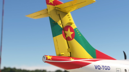 Asobo/Hans ATR 72-600 Inter Caribbean Airways (VQ-TGD)