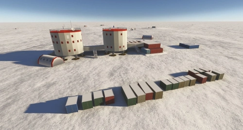 AT03 - Concordia Skyway, Concordia Station, Dome C, Antarctica