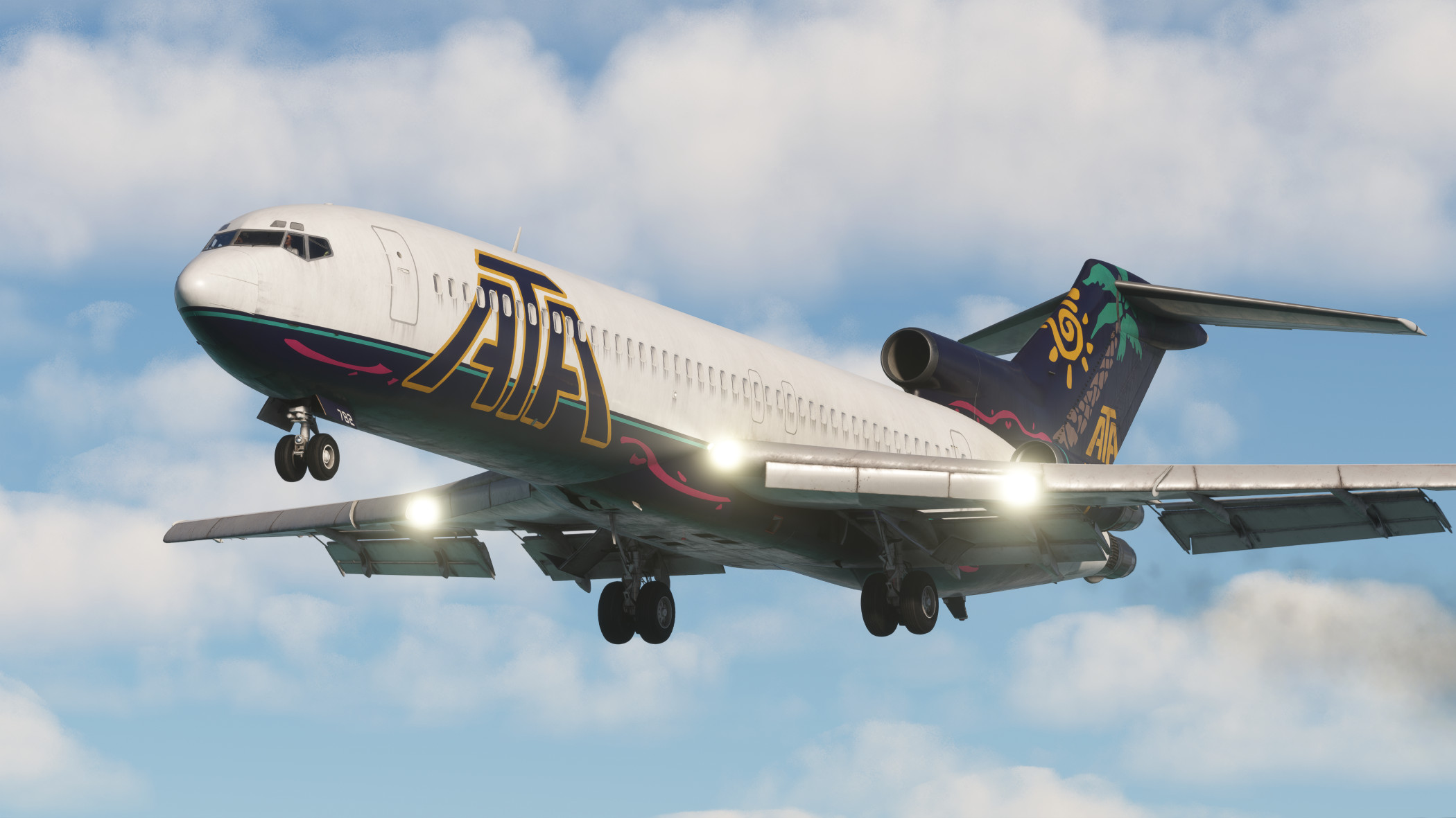 ATA (American Trans Air) (N782AT) - FlightSim Studio 727-200 PAX