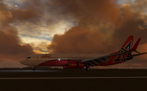 Atlas Skyways Virtual Airlines 737-800 PMDG