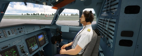 Microsoft ATR 42–600 Co-pilot Only