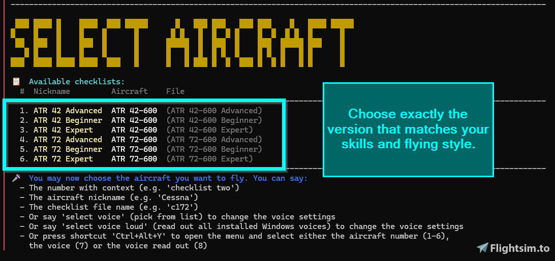 ATR 42/72-600 Checklist Bundle - Checklist Bundle for Checklist Reader ...