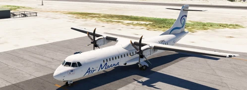 ATR 72 Air Moana "Poenui" with cabin