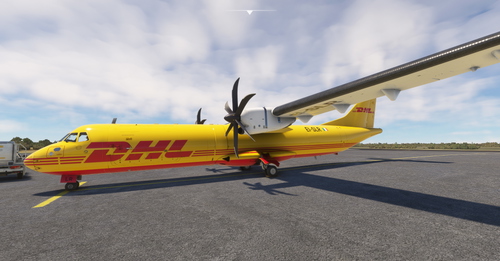ATR -72 F- DHL - EI-SLR