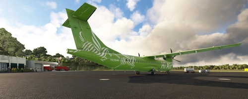 ATR 72 Hi Air Green livery