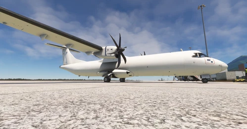 ATR 72F - White