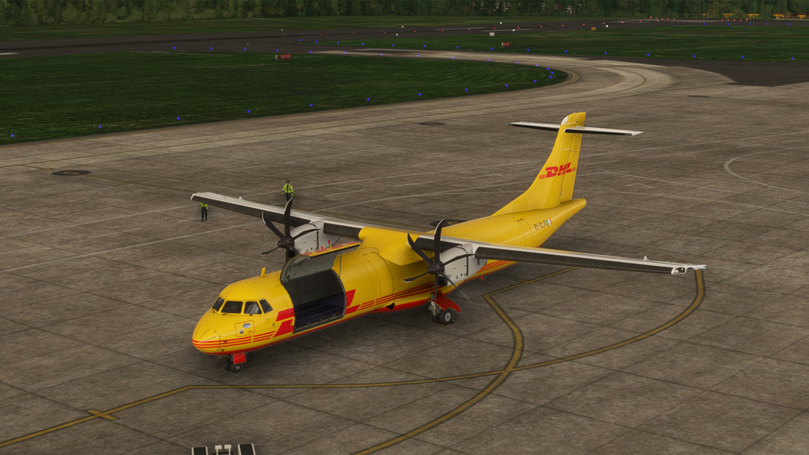 ATR72 DHL - ASL Airlines (Real Cargo Interior) [4K] - Image 1