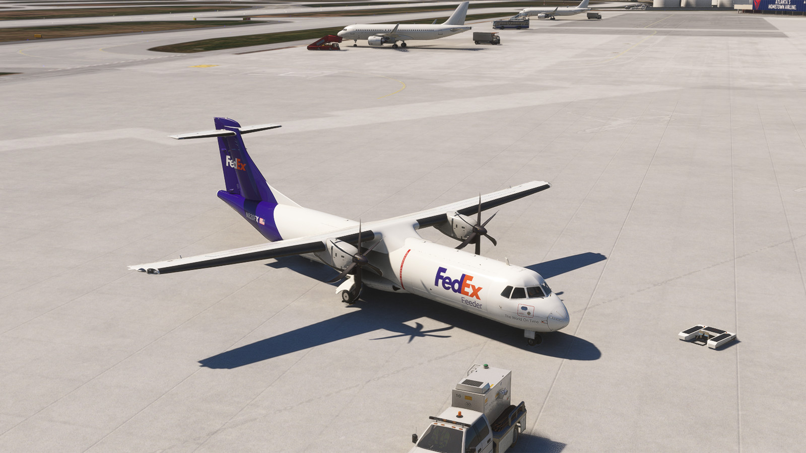 ATR72 FedEx - Mountain Air Cargo (Real Cargo Interior)[4K]  - Image 1