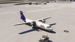 ATR72 FedEx - Mountain Air Cargo (Real Cargo Interior)[4K]  thumbnail 1