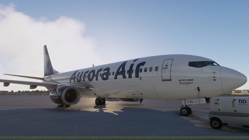 Aurora Air - PMDG 737-800 LN-RFG "Bryggen"