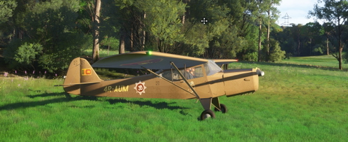 Auster J-1A Autocrat 4R-AUM brown