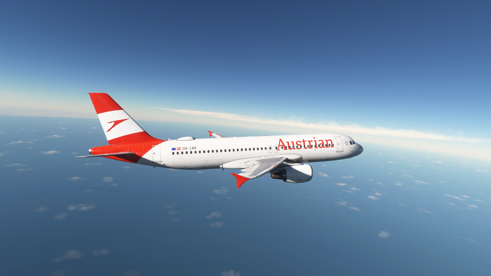 Austrian A320 NC Fleet Pack with custom cabins + EIS1 visual mod  for Fenix A320 V2 [8K+4K] - Image 1
