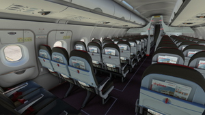 Austrian A320 NC Fleet Pack with custom cabins + EIS1 visual mod  for Fenix A320 V2 [8K+4K] thumbnail 8