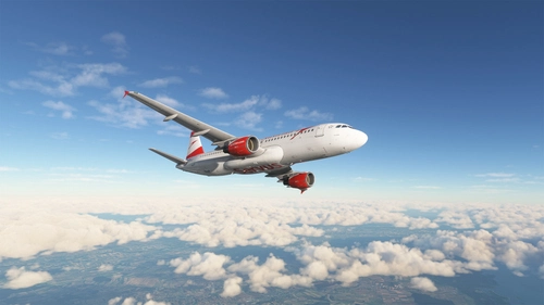 Austrian A320 OC Fleet Pack with custom cabins + EIS1 visual mod for Fenix A320 V2 [8K+4K]