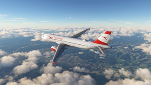 Austrian A320 OC Fleet Pack with custom cabins + EIS1 visual mod for Fenix A320 V2 [8K+4K] thumbnail 2