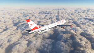 Austrian A320 OC Fleet Pack with custom cabins + EIS1 visual mod for Fenix A320 V2 [8K+4K] thumbnail 3